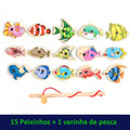 Pesca Magnética Kids Com 33 Peças