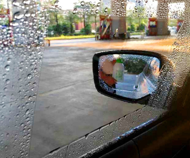 Kit Película Anti-Chuva Para Caminhoes Adesivos Para Janela E Retrovisor